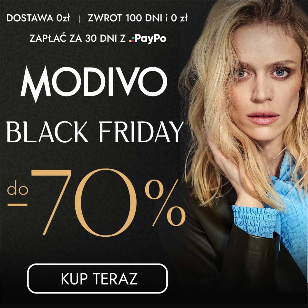Bestsellery MODIVO z rabatem nawet 70%! Najlepsze okazje, które warto wrzucić do koszyka